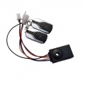 E-bike Alarm System 36v 48v 60v 72v With Two Switch For Electric Bicycle/scooter Motorcycle Tricycle Brushless Controller - Elec