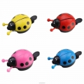 Cute Cartoon Ladybug Shaped Bike Bell Children Balance Car Bicycle Hand Press Small Bells Easy Operation Sports Bike wholesales|