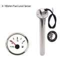 316 Stainless Steel Fuel Water Level Sensor Car Boat Fuel Level Gauge Sending Unit fit 0 190ohm with 150 200 250 300 350 400mm|