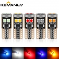 10PCS T10 LED W5W LED BA9S LED Canbus car interior light 194 501 6 SMD 3030 LED Instrument Lights bulb Wedge light no error 12V|