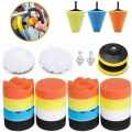 3 Inch Car Polishing Kit Buffing Pad Auto Body Wheels Polishing Sponge Pads Car Cleaning Care Tools Auto Accessories|Polishing D