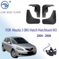 Mud Flaps For Mazda 3 (bk) Hatch Hatchback M3 2004-2008 Car Front Rear Front Fender Splash Guards Mudflaps Mudguards - Mudguards