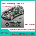 2021 Car Software Vivid Workshop Data V10.2 Automotive Auto Repair Software Vivid 10.2 Teamviewer Help+install Video - Diagnosti