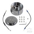 Aluminum 1967-94 9 Bolt Hole Steering Wheel Column Adapter Hub - Engine - ebikpro.com