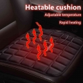 12V Cotton Car Seat Heated Cushion Seat Warmer Winter Household Cover Electric Heating Mat Winter Warmer Cars Seat Heater|Automo