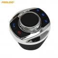 Feeldo New Cup Shape With Led Light 8-key Functions Car Wireless Steering Wheel Control Button For Car Android Navigation Player