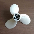 Metal Outboard Propeller 7 1/4x5-a For Yamaha Marine Boat Motor 2 Stroke 2hp Durable White Propeller With Three Leaves - Marine