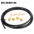 Bh59 Bh90 Bike Brake Hose Mtb Hydraulic Disc Brake Cable Tube 2.5m Bicycle Connector Insert Olive Needle Set For Shimano M395 -