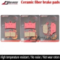 Motorcycle Ceramic Front Rear Brake Pads For YAMAHA FZ1 FZ6 Fazer S2 FZ8N FZ8 Fazer YZF R6 R1 SP MT 10 MT10 MT 10 XSR 900 XSR900