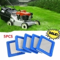 5pcs Air Filter For Briggs And Stratton 491588S 399959 491588 Quantum Series 625 650 Mowers Parts Briggs Air Filter Moto Part|Ai