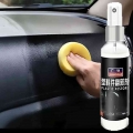 Automotive Interior Maintenance Plastic Parts Retreading Agent Car Maintenance Wax Leather Instrument Agent Leather Cleaner|Lea