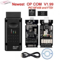 Opcom V1.99 Chip Pic18f458 Ftdi Opcom Obd2 Auto Diagnostic Tool For Opel Car Opcom Can Be Flash Update 2021 Op Com