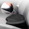 2 In 1memory Foam Car Seat Cushion Driver's Seat Booster Seat Lumbar Pillow Universal For All Seasons For Women Car Accessor