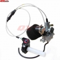 PZ30 30mm Carburetor Accelerating Pump Racing 200cc 250cc Motocross atv quad For IRBIS kayo BSE With Dual Throttle Cable|keihin