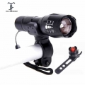 Bright Bike Headlight+Taillight Waterproof Cycling Accessories Safety Lights Led Set Bicycle Lamp Torch Flashlight|