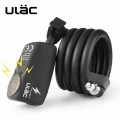 110dB Bicycle Electronic Alarm Lock Cycling Bike Steel Cable Lock Anti Theft Bike Locker Road Bike Safe Wire Lock ULAC Bike Lock