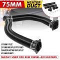 50-100cm 75mm Car Heater Ducting Pipe Diesel Parking Heater Air Vent Outlet Y Piece Connector For Webasto Dometic Planer - Heate