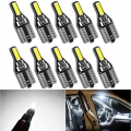 10pcs T10 led W5W Led Bulbs Led Interior Light 7020SMD White 12V For Mazda 3 6 CX 5 323 5 2 CX5 Peugeot 307 206 308 407 207 4008