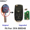 Upgraded Flip Key For Seat 5fa008548 Id48 Chip Alhambra/arosa/cordoba/ibiza/leon/toledo Car Remote Key - Car Key - ebikpro.