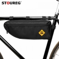 Bicycle Triangle Bag Bike Frame Front Tube Bag Waterproof Cycling Pannier Packing Pouch Cycling Equiment Accessories Wholesale|B