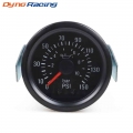 2" 52mm Mechanical Oil Press Gauge 0 10 Bar/0 150PSI Oil Pressure 12V Press Gauge Yellow Light Car Meter With Sensor NPT1/8