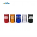 4pcs Aluminum Tire Valve Stem Caps for Car Bike Motorcycle Round Alloy Valve Covers for US Valves Car styling Parts Accessories|