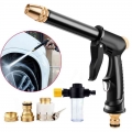 High Pressure Spray Water Gun Washing Garden Watering Hose Nozzle Sprinkler Car Cleaning Wash Tool Kits Auto Washer Guns - Water