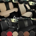 Large Flax Car Seat Covers Breathable Front/rear Separate Backrest Seat Cover Linen For Autos Interior Details Automotive Goods