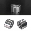 Oxygen Sensor Stainless Steels Bung Plug Nut Stepped Mounting Cap Kit Plug Nut Plug Wideband Nut Fitting Weld Bungs M18X1.5|Exha