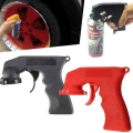 Spray Adaptor Paint Care Aerosol Spray Gun Handle With Full Grip Trigger Locking Collar Maintenance Repair Tool Car Accessories