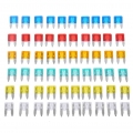 60 Pcs Car Truck Mini Fuse Blade 5A 10A 15A 20A 25A 30A Hybrid Set Kit Car Styling Car Safety Blade Fuse Accessories|Fuses| -