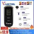 Vdiagtool Vc100 Obd2 Digital Backlight Lcd Film Thickness Meter Car Paint Thickness Tester Coating Thickness Gauge Best Ynb-100