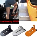 Foldable Car Roof Rack Step Car Door Step Multifunction Universal Latch Hook Foot Pedal Aluminium Alloy Safety Car Accessories