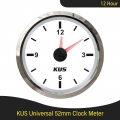 52mm Boat Clock Gauge Waterproof Marine Car Rv 12 12v/24v - ebikpro.com