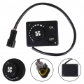 12V/24V Parking Heater Controller Switch Knob For Car Truck Air Diesel Heater Controller Switch|A/C & Heater Controls| - O