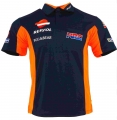 HRC Repsol For Honda Polo Shirt Motocross Team Racing T shirt Motorcycle ATV Bike Riding Cotton Polo shirts|Shirts & Tops|