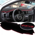 For Kia Sportage 4 2016-2018 2019 2020 2021 Car Dashboard Cover Avoid Light Pad Instrument Platform Cover Mat Carpet Accessories