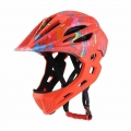 Kid LED Mountain Mtb Road Bicycle Helmet Detachable Pro Protection Children Full Face Bike Cascos Ciclismo Cycling Helmet|Bicycl