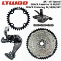 LTWOO AX11 11 Speed Trigger Shifter + Rear Derailleur 11s + ZRACE Cassette 52T / Chainrings + SUMC S11 Chain, PCR BEYOND M7000|