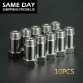 10PCS O2 Oxygen Sensor Spacer Test Pipe Extension Extender Adapter CEL M18X1.5 HHO 45mm Bung Test Pipe| | - ebikpro.com