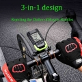 3 In 1 USB Bike Light Bicycle Computer 3 Mode Horn Flashlight Cycle Bike Speedometer Led Front Lights Lamp Cycling Headlight|Bic