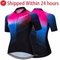 2022 Cycling Jersey Women's Bike Jersey Mountain Road MTB Bicycle Clothes Sportswear Maillot Shirts Racing Top Ladies Black