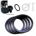 4pcs 35mm Bafang Bottom Bracket Gaskets 68mm To 73mm Bbs01 Bbshd Spacer For Tongsheng Tsdz2 Bafang Mid Motor Ebike Accessories -