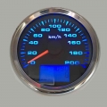 3 3/8" Marine GPS Speedometer Boat speed meter fit for audi a3 Car Motorcycle with speedometers sensor 85 mm 7 color backl