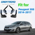 Car Mud Flaps for For Peugeot 308 Hatchback 2014 2015 2016 2017 For Fender Splash Guard Mudguard Accessories|Mudguards| - Offi