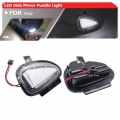 2PCs Canbus SMD White Led Under Side Mirror Puddle Light Module For VW Golf MK6 6 MKVI C45 Cabriolet Touran 2010 2019|Signal La