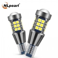 NLpearl 2x Signal Lamp T15 Led Bulb W16W Led Canbus 921 912 Lamp Super Bright 3030 27SMD Auto Backup Reverse Light Tail Lamp 12V