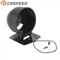 CNSPEED Black Gauge Pod Bracket 60mm Rcing Gauge Pod Gauge Cup Meter Cup Dash Pod Mount Holder Plastic Gauge Pods|Boost Gauges|