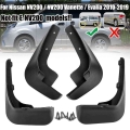 4Pcs Flexible Mud Flaps Splash Guards Mudguards Front Rear For Nissan NV200 Vanette Evalia 2010 2019|Mudguards| - ebikpro