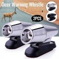 2Pcs Ultrasonic Car Deer Animal Alert Warning Whistles Safety Sound Alarm|Multi-tone & Claxon Horns| - ebikpro.com